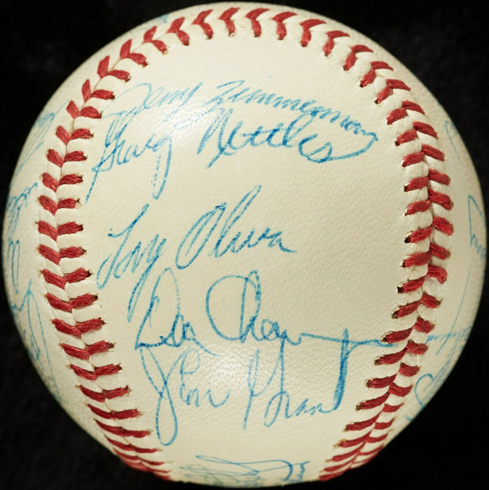 Vice President Hubert H. Humphrey & 1968 Minnesota Twins Team Signed Baseball