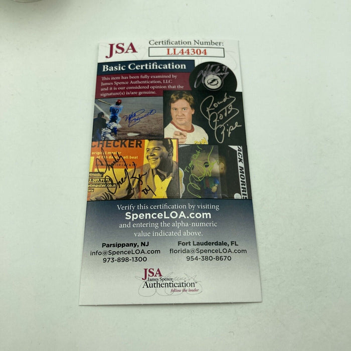 Anthony Michael Hall Signed Autographed Baseball JSA COA Movie Star