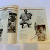 Ernie Banks Hank Aaron Stan Musial Signed 1985 Hall Of Fame Yearbook 37 Sigs PSA