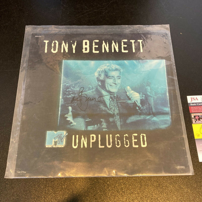 Tony Bennett MTV Unplugged Signed Photo With JSA COA