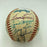 Joe Dimaggio Ted Williams Hall Of Fame Multi Signed Baseball JSA COA