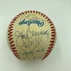 Magnificent Perfect Game Signed Baseball 14 Sigs Sandy Koufax Randy Johnson JSA