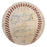 1958 New York Yankees World Series Champs Team Signed Baseball JSA COA