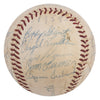 1958 New York Yankees World Series Champs Team Signed Baseball JSA COA