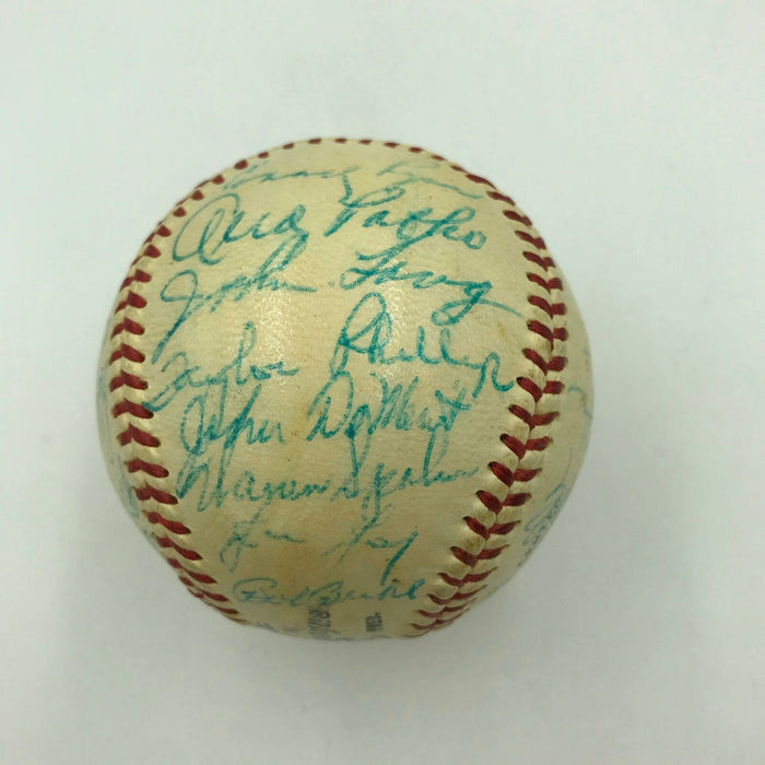 1957 Milwaukee Braves World Series Champs Team Signed Baseball With JSA COA