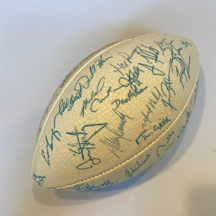 1984 Green Bay Packers Team Signed Football. Wilson football