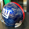 Stunning 2011 New York Giants Super Bowl Champs Team Signed Helmet Steiner COA