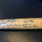 Sandy Koufax Brooklyn Dodgers Legends Signed Ebbets Field Bat 47 Sigs PSA DNA