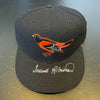 Frank Robinson Signed Authentic Baltimore Orioles Game Model Baseball Hat JSA