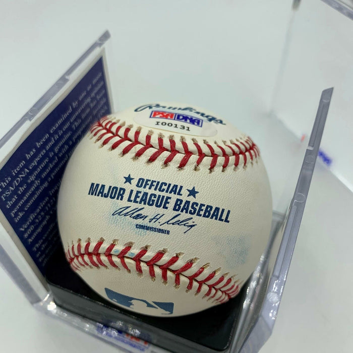 Luis Aparicio Signed Major League Baseball PSA DNA COA Graded 9 MINT