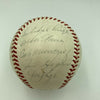 1948 Cleveland Indians World Series Champs Team Signed Baseball JSA COA