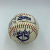 1975 Minnesota Twins Team Signed Baseball With JSA COA Rod Carew