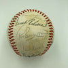 1980 All Star Game Team Signed A.S. Baseball George Brett Carlton Fisk JSA COA