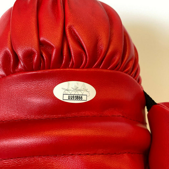 Puerto Rico Boxing Legends Multi Signed Everlast Boxing Glove With JSA COA