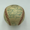 Beautiful Jackie Robinson 1952 Brooklyn Dodgers Team Signed Baseball JSA COA