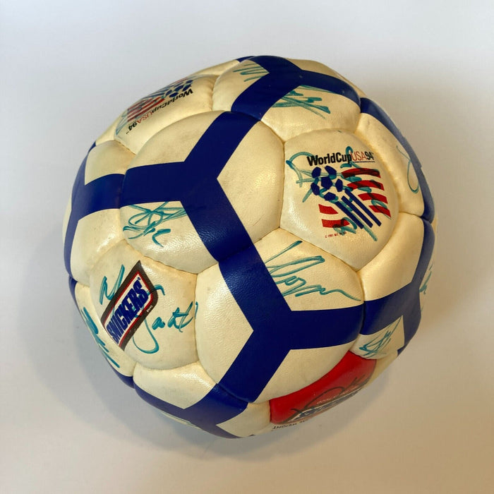 1994 World Cup Team USA Signed Soccer Ball 23 Signatures With COA
