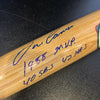 Jose Canseco 1988 MVP 40 Stolen Bases 42 HRS Signed Oakland A's  Bat JSA COA