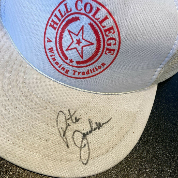 Peter Jacobson Signed Autographed Golf Hat PGA With JSA COA