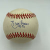 Randy Johnson Rookie Era Signed 1980's National League Baseball With JSA COA