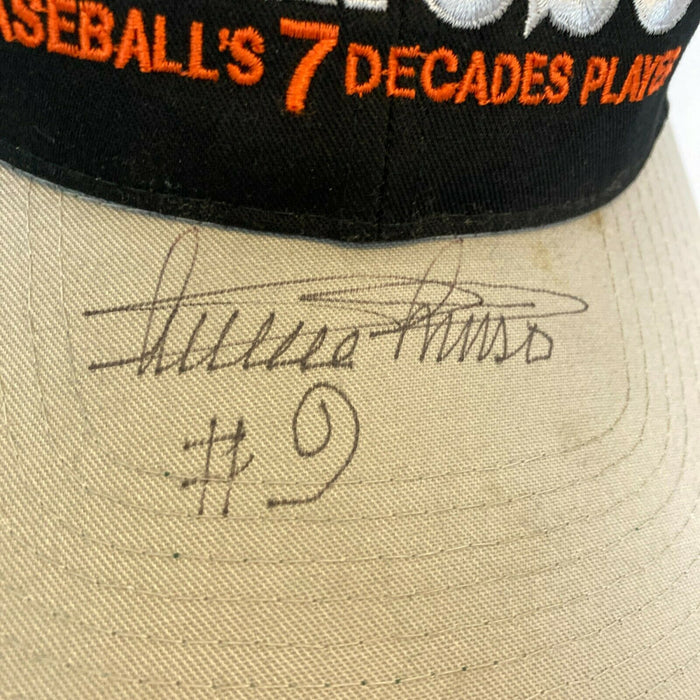 Minnie Minoso 7 Decades Baseball Players Signed Hat Cap With JSA COA HOF