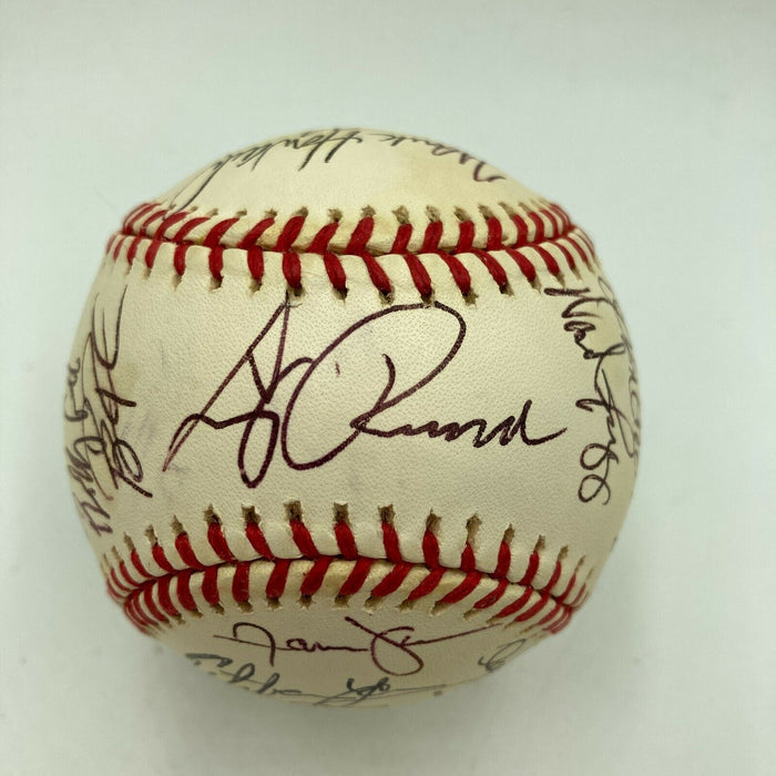 1998 Tampa Bay Devil Rays Inaugural Season Team Signed Major League Baseball