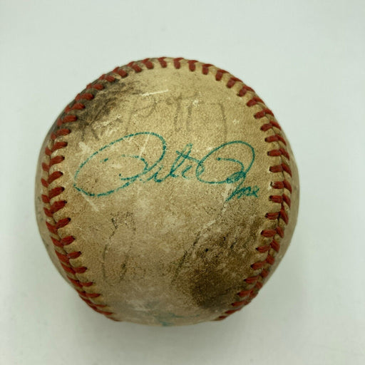 Lot Detail - 1973 CINCINNATI REDS TEAM SIGNED ONL (FEENEY) BASEBALL