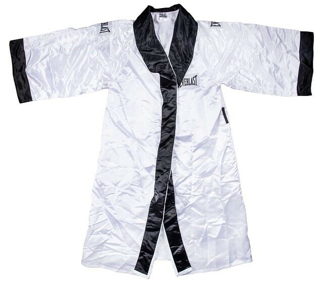 Muhammad Ali "Cassius Clay" Signed Everlast Boxing Robe With PSA DNA COA