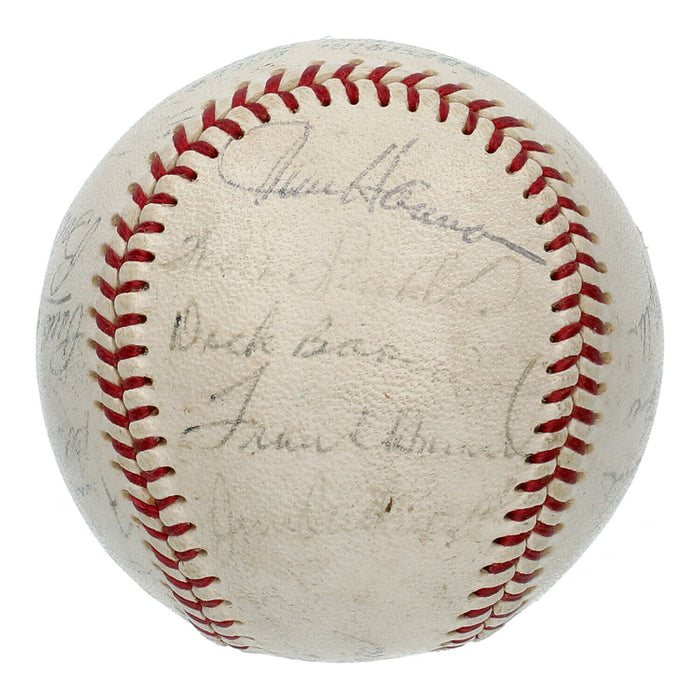 Gil Hodges 1966 Washington Senators Team Signed American League Baseball JSA COA