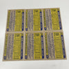 Lot Of (6) 1987 Topps Mark Mcgwire Rookie Cards RC