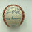 Negro League Legends Signed Baseball Wilmer Fields Leon Day Benson Manning JSA