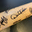 1996 New York Yankees World Series Champs Team Signed Bat Derek Jeter JSA COA