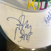 Johnny Depp & Kate Moss Signed Autographed Baseball Cap Hat JSA Sticker