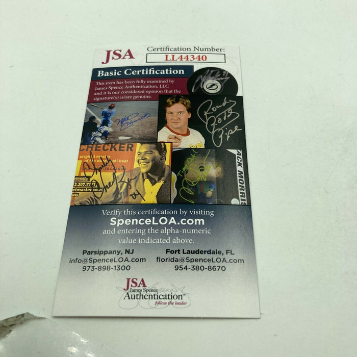 Dan Aykroyd Signed Autographed Baseball Movie Star With JSA COA