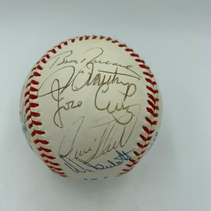 Baseball Legends and Hall Of Famers Multi Signed American League Baseball