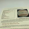 Stunning 1995 Atlanta Braves World Series Champs Team Signed Baseball JSA COA