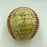 Roger Maris Joe Dimaggio 1978 Hall Of Fame Induction Multi Signed Baseball JSA