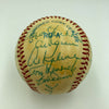 Roger Maris Joe Dimaggio 1978 Hall Of Fame Induction Multi Signed Baseball JSA