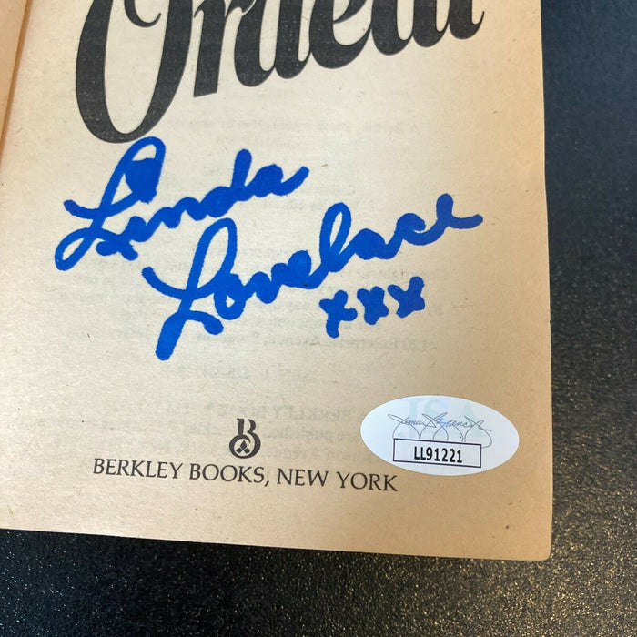 Linda Lovelace Ordeal Signed Autographed Vintage Book With JSA COA