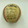 Mickey Mantle Joe Dimaggio Roger Maris Yankees Legends Signed Baseball JSA COA