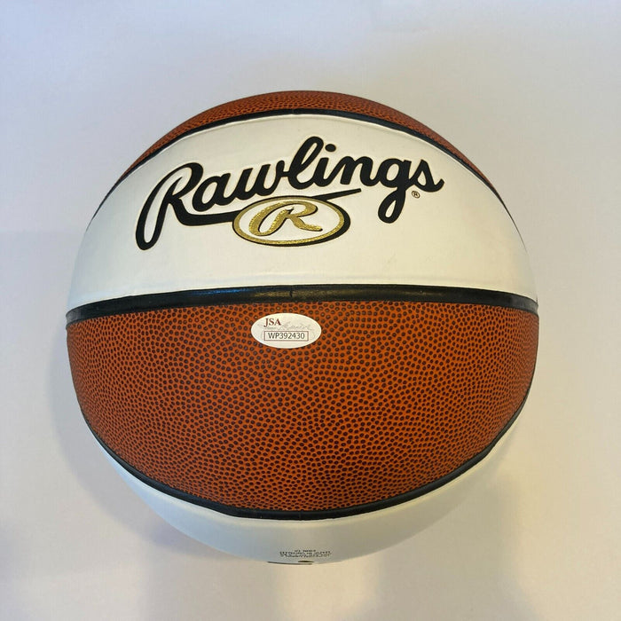 2015-16 Villanova Wildcats NCAA National Champions Team Signed Basketball JSA