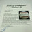 Mickey Mantle Signed American League Baseball PSA DNA Graded 8 Near Mint
