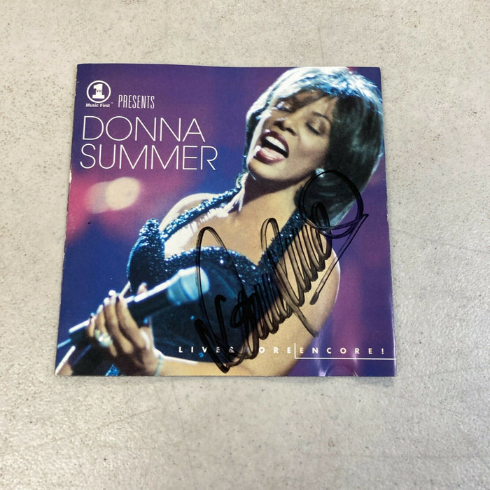 Donna Summer Signed Autographed Music CD