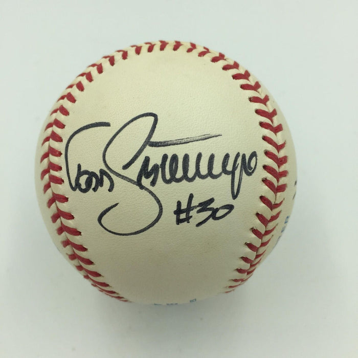 Alan Trammell & Paul Molitor Signed Autographed Official Major League Baseball