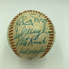 1973 MLB Alumni Hall Of Fame Multi Signed Baseball With Nellie Fox PSA DNA COA