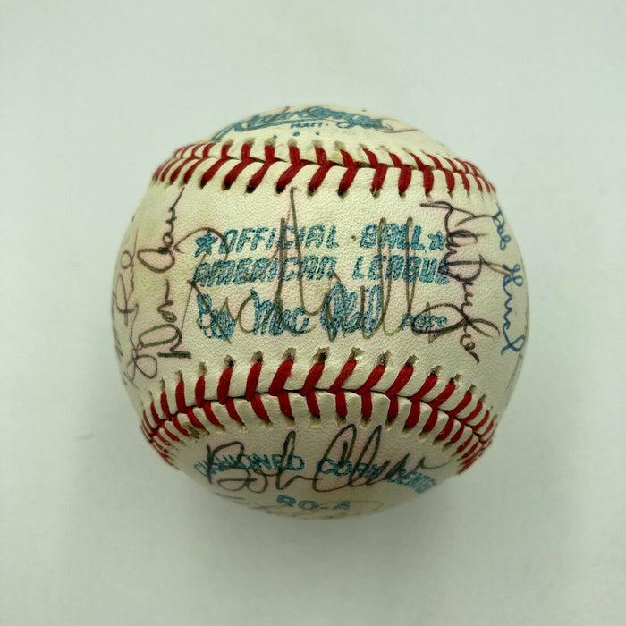 Nolan Ryan 1979 California Angels Team Signed American League Baseball PSA DNA