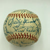 1954 Chicago White Sox Team Signed Autographed Baseball With Nellie Fox
