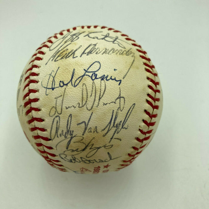 1982 St. Louis Cardinals World Series Champs Team Signed World Series Baseball