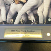 1998 Yankees W.S. Champs Team Signed 16x20 Photo Derek Jeter Mariano Rivera JSA