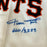 Willie Mays "660 Home Runs 3283 Hits" Signed Inscribed NY Giants Jersey Steiner