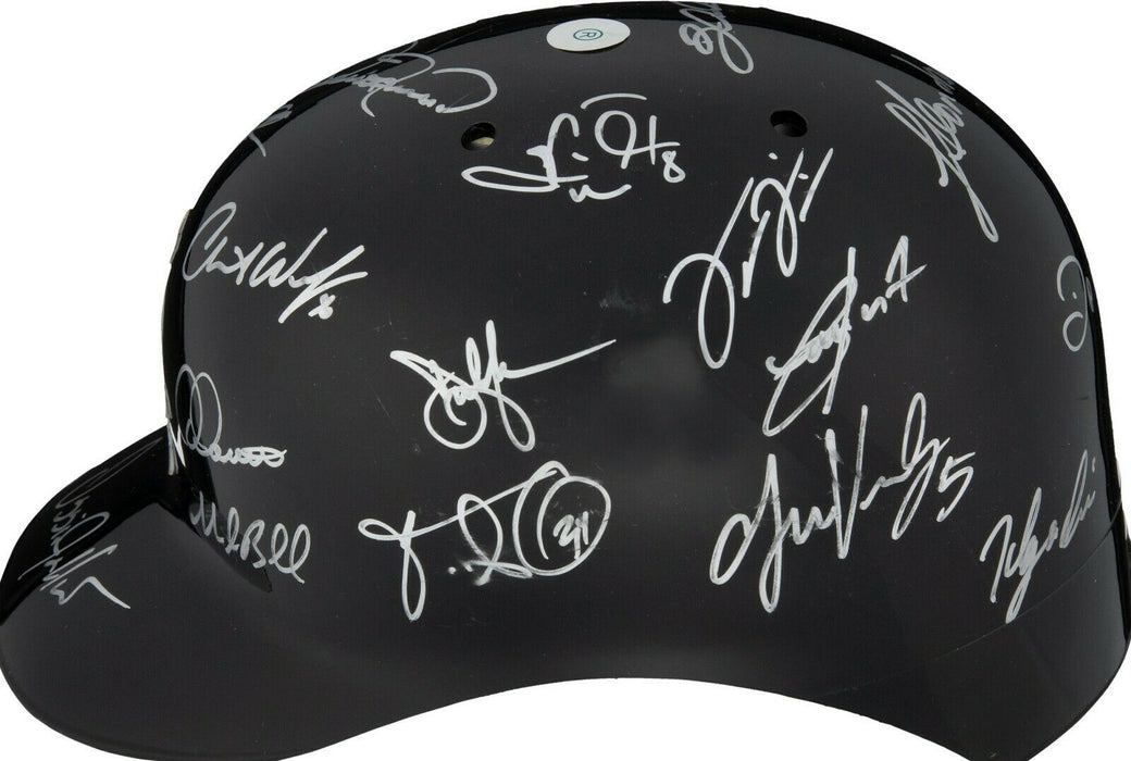 Beautiful 2005 Chicago White Sox World Series Champs Team Signed Helmet JSA COA